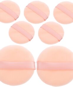Housoutil 28 Pièces Bouffée sans latex bouffée de maquillage éponge douce houppette outils cosmétiques bouffées d'éponge de maquillage se réconcilier fondation outils de beauté