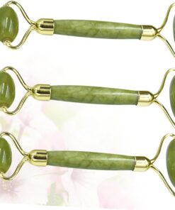 Healeved 3pièces Massage Facial Jade Outil De Massage Pour Visage De Soins Peau