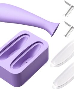 Moule À Glace Visage Masseur Facial Rafraîchissant En Silicone Froid | Rouleau Visage Glacé Pour Femme Outil Massage Facial Silicone Rafraîchissant Soin Froid Relaxant Routine Spa Bain