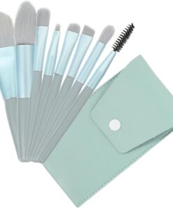 Healeved Ensemble De 2 Accessoires De Maquillage Pour Femmes Kit De Maquillage Complet Mini Pinceaux Blush Fard À Paupières Outils De Beauté Du Visage Pinceau Souple