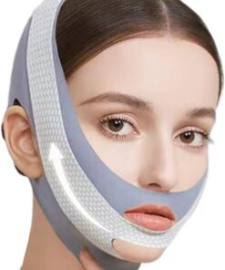 Outil de raffermissement du visage Appareil de Contournement Facial | avec Boucle Réglable Affineur Visage pour Femme Homme Maman Copine Maison Sommeil