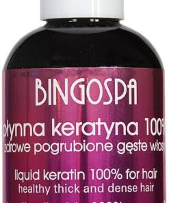 BINGOSPA Liquid keratin 100% pour des cheveux forts, des cheveux brillants contre les pointes de cheveux fourchues et cassées - 100ml