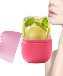 Rouleau à Glace Visage Femmes Outil de Massage | Massageur à glace pour réduction des pores dilatés Pour cou, gonflements, yeux, routine soin peau, fermeté, femmes, maman,