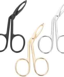 BESPORTBLE 3 Pinces à Épiler Outil Compact en Acier Inoxydable Épilation Précise pour Sourcils et Poils Visage pour Adultes, Femmes et Hommes, pour Retouche Maquillage