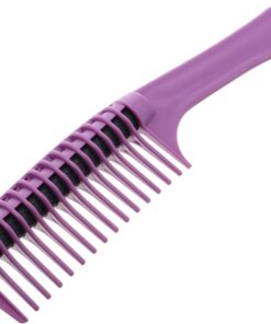ULTECHNOVO Peigne à Teindre en Abs Rouleau Intégré pour Coloration et Coiffage, Outil Professionnel Polyvalent pour Soins Capillaires à Domicile ou Salon