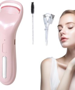 Curler à cils électriques, bigoudin chauffé aux cils Curler à cils incurvé | Accessoires de portables, outil de curling naturel rechargeable pour les femmes et les filles