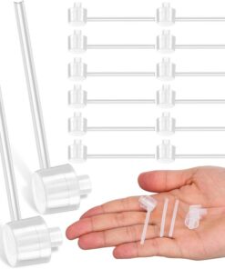 Outil de Transfert de Parfum Portable PP, Lot de 60 Pièces | Rechargeable Atomiseur de Parfum, pour Flacons D’échantillon et Petits Flacons, 3 Types de Distributeurs