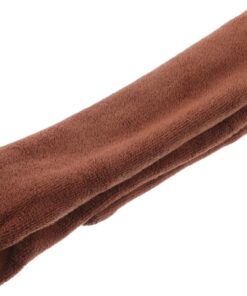 Bandeau de Soins Capillaires en Coton pour Salon et Maquillage | Absorbant, Facile à Utiliser, Protection des Cheveux, Usage Coiffure et Maquillage, Teinte Brun Clair