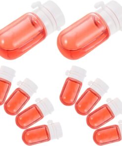 VICASKY 10pièces Capsules Huile Capillaire Soins Nomades Femmes Cheveux Bouclés Lisses Parfumées Hydratantes Application Facile Coiffage Frisottis Masque Odeurs