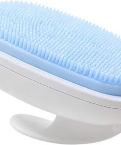 Body Scrubber - Silicone Back Scrub Brush with Soap Holder Body Bathing | Body Scrubber designed as a silicone back scrub brush with a built-in soap holder, this bath tool provides deep cleansing
