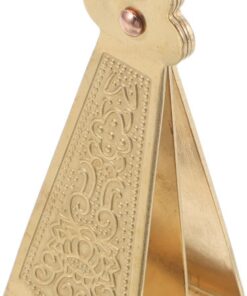 VICASKY Pinces à Épiler pour Poils du Visage Hommes en Cuivre, Outil Manuel Artisanal Portable Ergonomie Adaptée Visage, pour Moustache et Barbe