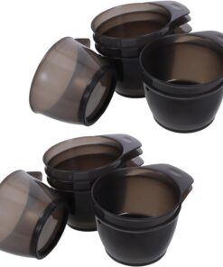 Gatuida 12pièces Bol pour Coloration Cheveux Plastique Mélangeur Professionnel pour Teinture Capillaire Outils de Beauté pour Coiffeur