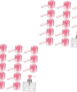 Healeved 60pièces Accessoires De Distribution De Parfum Et Huiles Essentielles Outils pour Échantillons De Cosmétique Rechargeable Et Portable