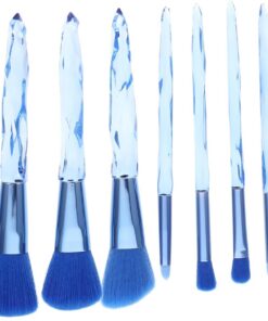 Healeved 30pièces Pinceaux De Maquillage Transparent Pour Visage Outils De Cosmétique Pour Fond De Teint Blush Et à Paupières