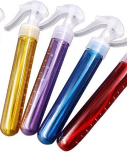 VALICLUD 1 Pièce Flacon Vaporisateur Transparent pour Coiffeurs Bouteille à Pulvériser pour Cheveux Outil de Coiffure Pratique et Étanche pour Hydratation Plantes et Cheveu