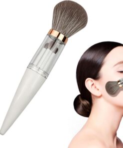 Mini Set De Pinceaux De 5 Pièces Outil Cosmétique Réutilisable | Pinceaux Poudre Blush Fards À Paupières Pour Femmes Débutantes Professionnelles Mariage Salon Maison
