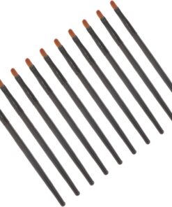 Healvian 10pièces Coffret De Maquillage Avec Pinceaux Cosmétiques Accessoire De Maquillage Noir Pour Des Yeux