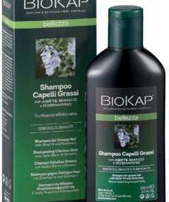 BIOKAP Shampooing cheveux gras au sapin, romarin 200 ml