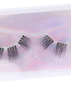 Healeved 1paire Faux Vivid Eyelash Pour Maquillage Naturel Accessoire De Réutilisable Noir