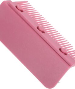 VALICLUD Fer à Lisser Peigne Peigne Accessoire pour Fer à Lisser Détachable Facile à Nettoyer en Nylon et Fibre de Carbone pour Soins Capillaires à Domicile