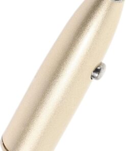 Angoily Accessoires de Maquillage LED pour Pinces à Sourcils en Acier Inoxydable Or, Précision et Design Facile à Utiliser pour Sourcils et Cils