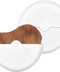 Pinceau doux pour le visage, applicateur de fard à joues, outil de maquillage à poils couverts, kit de poudre de joues, système d'application de beauté, utilisation portable, pour beauté des joues