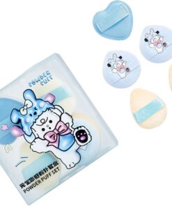 Lot de 5 petites éponges à poudre pour le visage - Accessoire cosmétique pour estomper et anti-cernes - Outil de maquillage triangulaire