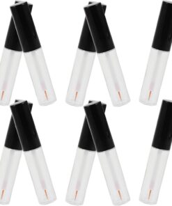 STOBAZA 10 Pièces Tubes Vides Transparent avec Pinceau Flacons Rechargeables pour Eyeliner Mascara et Gloss DIY Contenants Légers et Réutilisables pour Maquillage Voyage