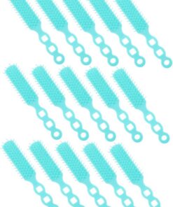 Healeved 15 Pièces Peignes Larges pour Cheveux Bouclés et Raides Massage Soin Capillaire Portable et Coiffage Volumineux Usage à Domicile et Déplacement