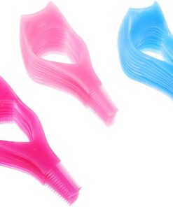 Outil de Maquillage des Yeux Multifonction 30 Pièces en Plastique | Pochoir pour Eyeliner et Mascara, Format Compact et Léger, Usage Quotidien ou Soirées