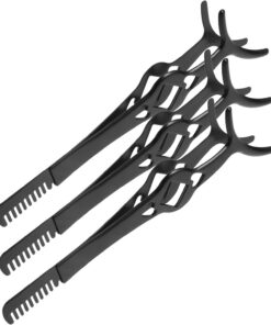 3pièces Pince à Avec Peigne Outil Applicateur Pour Extension Et Recourbement De Faux Précision Et Confort Pour Artistes Maquilleurs Et De