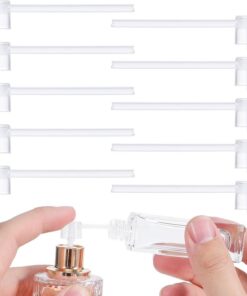 VOSAREA Pompe à Parfum en Plastique Recyclable Lot de 40 Pièces Mini Pompe de Recharge pour Flacon Vaporisateur Portable Outil de Transfert Parfum