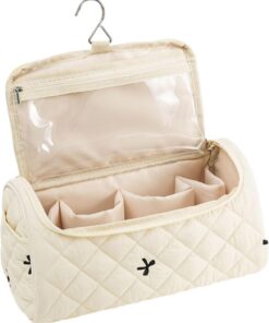 Sac Organisateur pour Sèche-Cheveux Porte-Pinceaux de Maquillage de | Sac Porte-Sèche-Cheveux Idéal pour Camping Soirée Événements en Extérieur