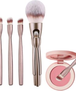 Pinceaux cosmétiques Poils souples et portables | Brosses de pour visage femme Pour Les Voyages, Extérieur, Bureau, Trajets, Affaires, Fêtes, Rendez-Vous, Filles,