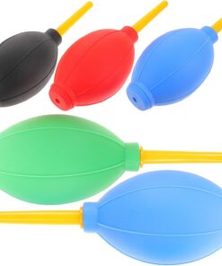 STOBAZA Outil de Soufflage et Écoles D'esthétique 5 Pièces en Caoutchouc et Nylon, Léger et Facile à Transporter Couleur Aléatoire pour Faux Cils pour Salons de Beauté