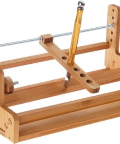 Dispositif innovant de coupe de bouteilles en verre en bois pour travaux manuels, personnalisation de vases et objets décoratifs artistiques Outil de coupe de bouteilles en bois