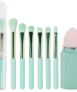 Ensemble de pinceaux de maquillage pour les yeux, avec poils doux, accessoires de maquillage à la mode pour une Application lisse, poils en Nylon