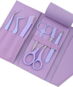Wudaizhi Kit De Coupe des Sourcils 6pcs / Ensemble Outils De Sourcils Professionnels Set Outils De Maquillage Outils De Maquillage des Ciseaux De Beauté pour Hommes
