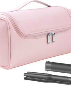Sac Voyage Outils Coiffure,Portable Grande Capacité Résistant À La Chaleur Organisation | Sac À Outils De Coiffure - pour Fer à Boucler Sèche-Cheveux Fer à Lisser Voyage