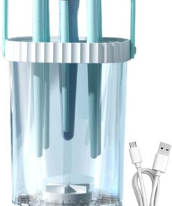 Nettoyeur Automatique de Pinceaux Nettoyeur De Portable Rechargeable USB | Outil De Nettoyage Électrique Pour Pinceaux Cosmétiques Appareil Nettoyage Outils Cadeau Pour Elle Amie