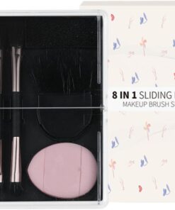 Lot de pinceaux de maquillage pour les yeux - Poils souples | Kit de pinceaux pour fard à paupières pour femme et fille, voyage, mariage, fête, Noël, anniversaire