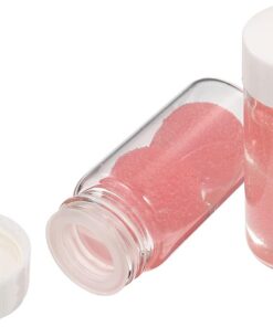 Beavorty Lot de 2 pinces à épiler pour extensions de cils avec dissolvant liquide et éponge pour application d'extension de cils