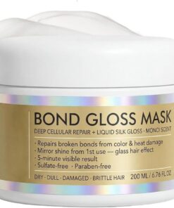 Masque Capillaire Lotion Soin Du Cuir Chevelu 200ml | Masque Capillaire Pour Cheveux Secs Et Abîmés Pour Brillance, Réparation, Anti-Frisottis, Hydratation, Croissance, Cheveux