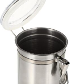 STOBAZA Bocal Hermétique en Acier Inoxydable pour Outils de Tatouage Fermeture Sécurisée, Facile à Nettoyer, Stockage à Domicile