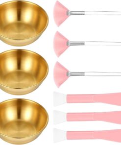 Lot de 9 accessoires de voyage avec outils de mélange et ensemble portable au design compact