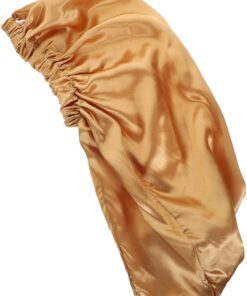 Angoily 2pièces Bonnet De Satin Avec Élastique Pour Femmes Chapeau De Nuit Confortable Pour Soins Capillaires Pour Dormir Tâches Ménagères Accessoire Beauté Pratique