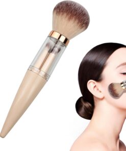 Pinceaux Outil Cosmétique Portable Et Réutilisable | Set De Pinceaux Yeux Et Blush Pour Femmes, Maquilleurs, Mariage, Mariée, Salon, Maison, Vacances, Festival,