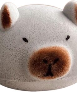 Capybara Bath Sponge, Sturdy Shower Body Scrubber, Multipurpose Soft Bath Ball, Cute Bathtime Sponge Fun and Adorable Design for Deep Cleansing, 4,92 x 3,94 pouces