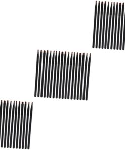 Healeved 54pièces Pinceaux Plat Pour Maquillage Outils De Maquillage Pour Et Eyeliner Brosse à Paupières Fibres Ensemble Pratique Et Portable