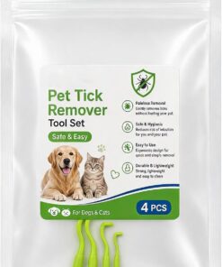 Tire-Tique Pince De Toilettage Pour Animaux, Oreilles, Nez Et Visage, | Extracteur de tiques Pour Nez Oreille Tête Randonnée Camping Visage Sourcils Poils Chats